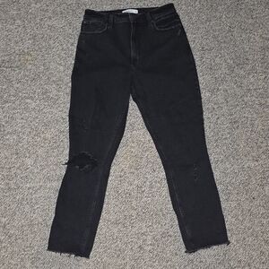 Abercrombie & Fitch Black High Rise Jeans